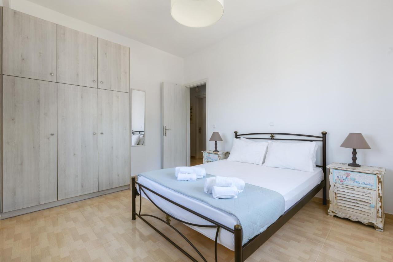 Cycladic Villa With Sea View! Ioulis Extérieur photo