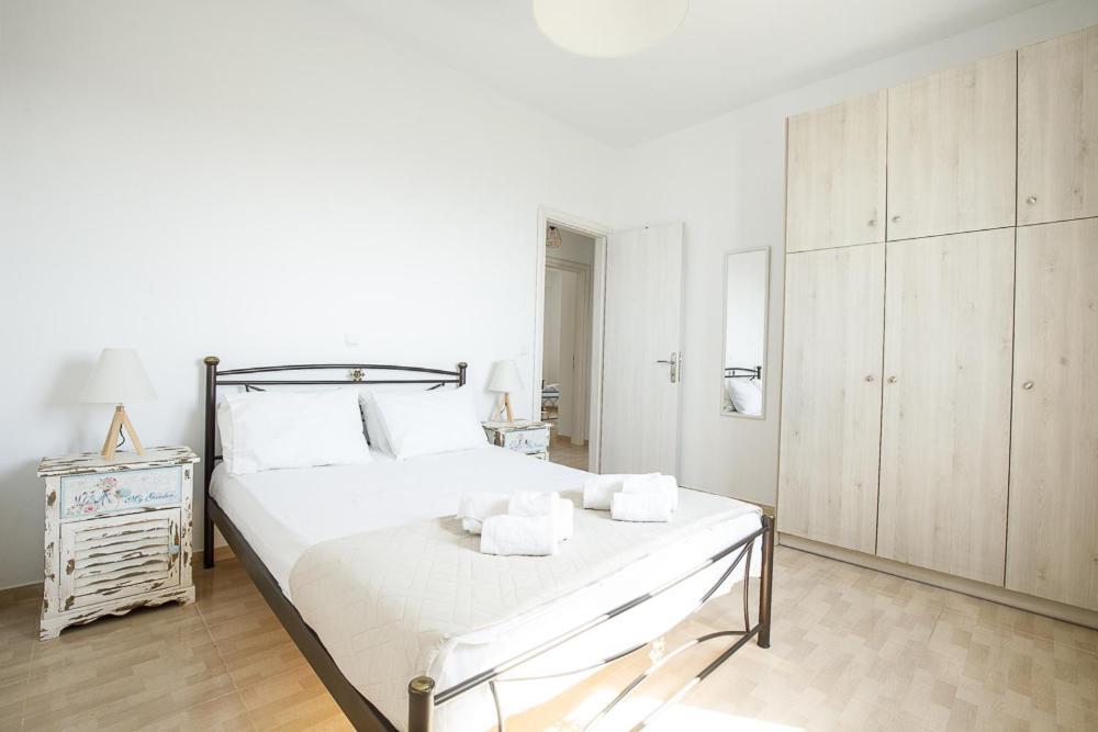 Cycladic Villa With Sea View! Ioulis Extérieur photo