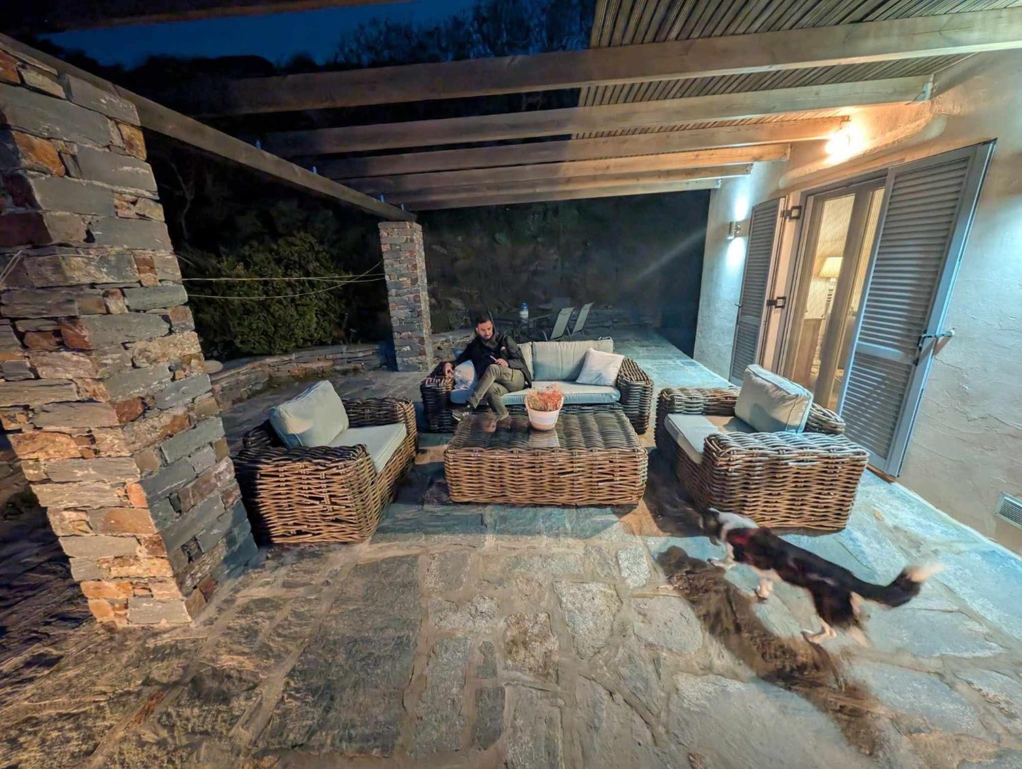 Cycladic Villa With Sea View! Ioulis Extérieur photo